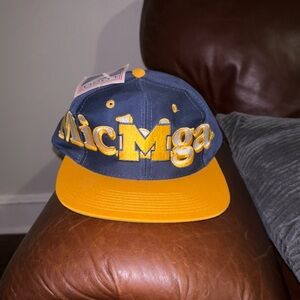 VTG Michigan Wolverines Logo 7 SnapBack